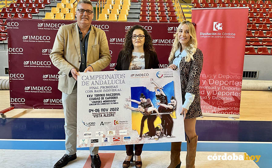Presentación del XXV Torneo nacional Ciudad de Córdoba-Lourdes Mohedano