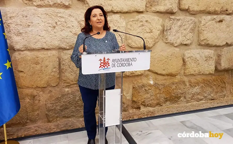La concejala socialista Alicia Moya