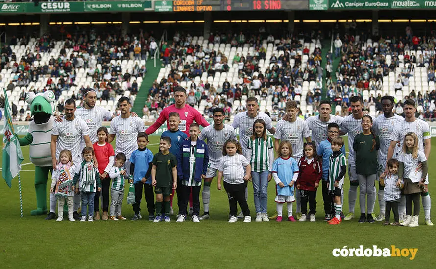 Partido C&oacute;rdoba CF-Linares en El Arc&aacute;ngel