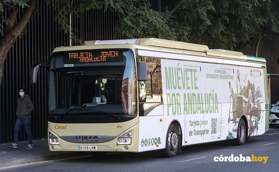 Autobús del Consorcio Andaluz de Transporte