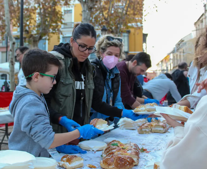 Rosc&oacute;n de Reyes gigante de Lucena