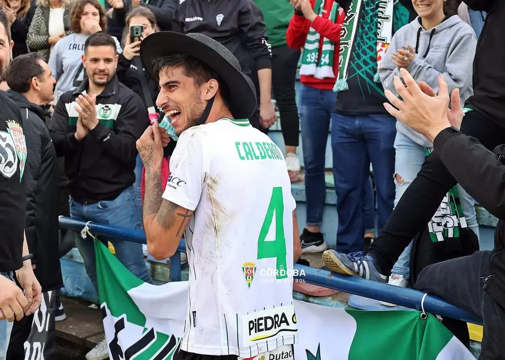 Calder&oacute;n, tras la victoria FOTO C&Oacute;RDOBA CF