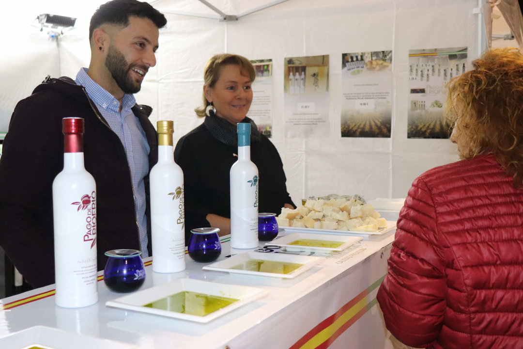Inauguración de la I Feria del Aceite Nuevo en Montilla