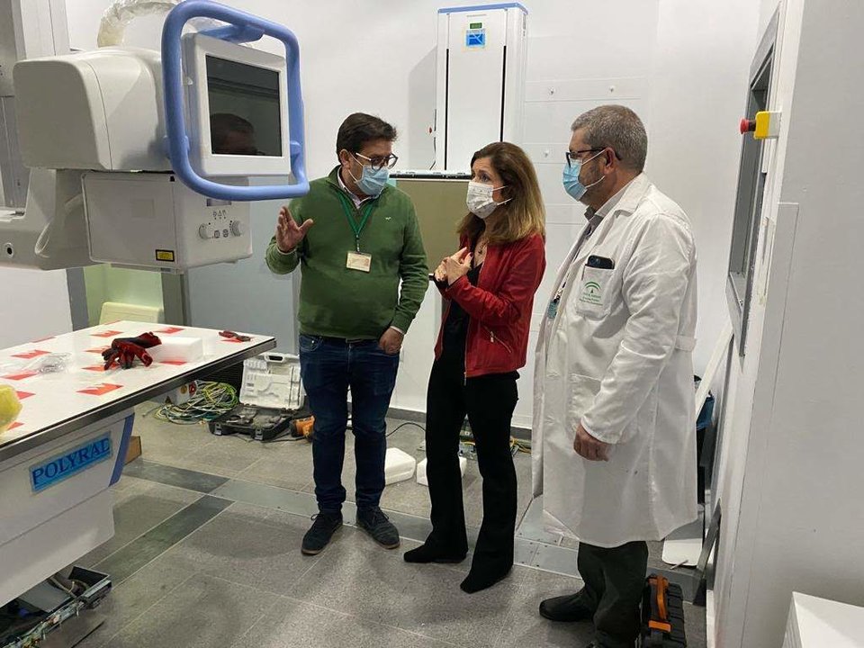 Nuevo equipo de radiodiagnóstico en el Hospital de Montilla