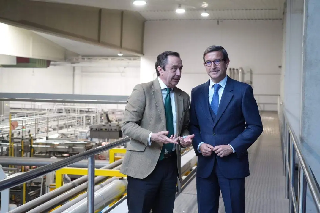 Ricardo Delgado Vizca&iacute;no y Jorge Paradela en Covap