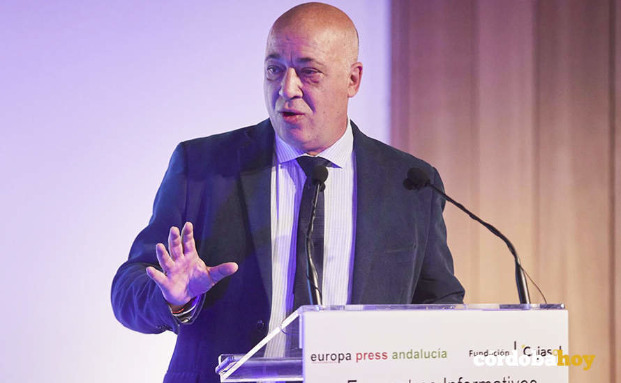 Antonio Ruiz en los Encuentros Informativos de Europa Press