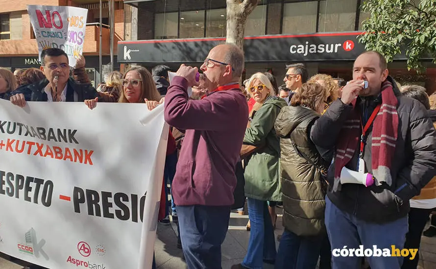 Primera huelga de Cajasur en su historia