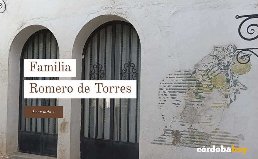 La nueva página web sobre la familia Romero de Torres