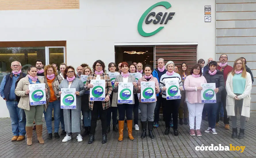 Acto por el 8M en el CSIF