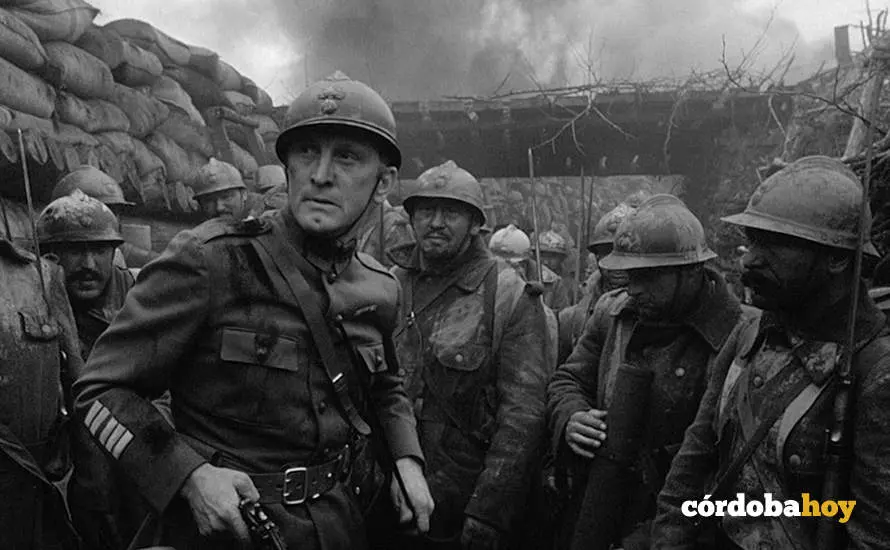 Kirk Douglas en 'Senderos de gloria'