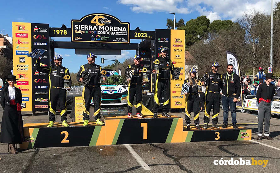 Ganadores en el Campeonato de Andalucía de Rallyes de Asfalto en el Sierra Morena
