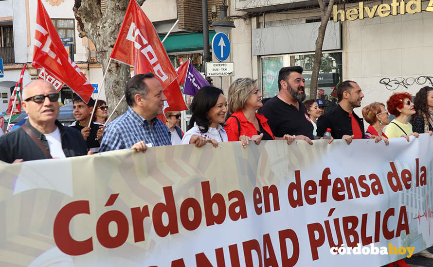 Manifestación en favor de la Sanidad pública en Córdoba 25 de marzo de 2023