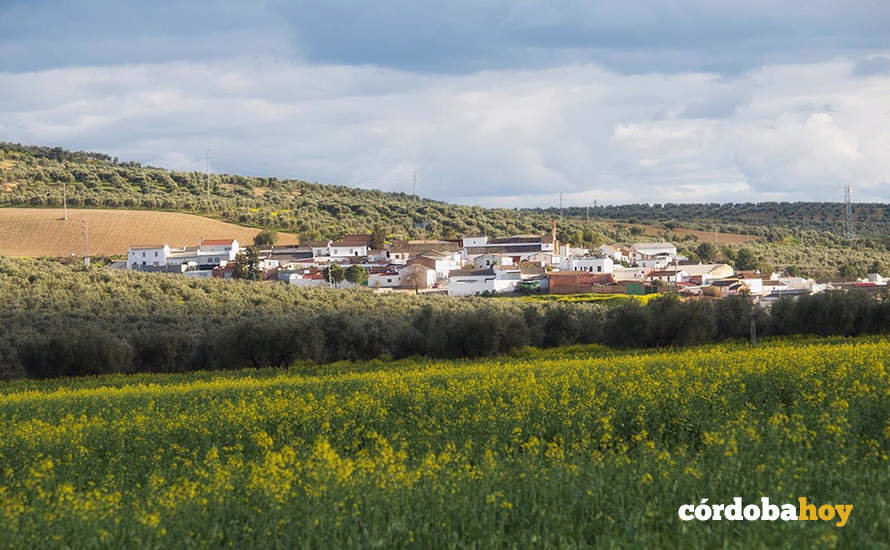 La aldea de Morente rodeada de su campiña