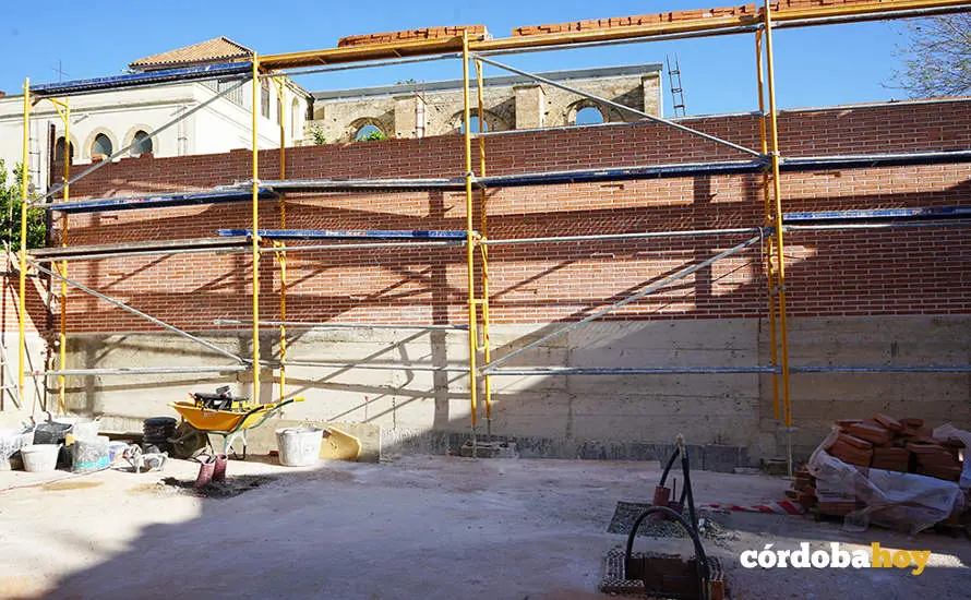 As&iacute; est&aacute; quedando el nuevo acceso a Orive por Capitulares