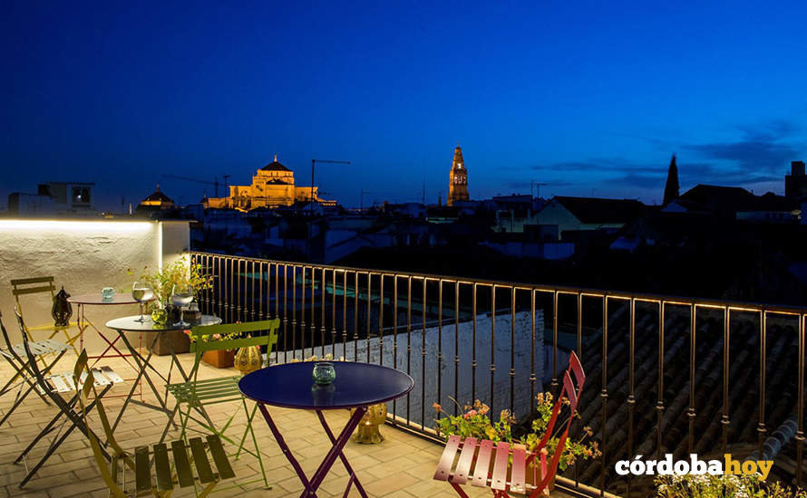 Terraza y vistas del hotel Madinat de Córdoba