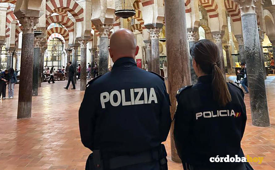 Colaboración entre la Policía italiana y la española esta Semana santa en Córdoba
