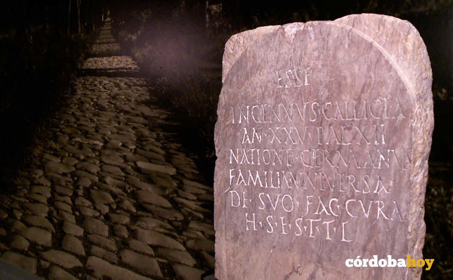 Piezas cedidas por el Arqueológico para la exposición 'Muerte en la arena. Gladiadores de Córdoba' FOTO MEH