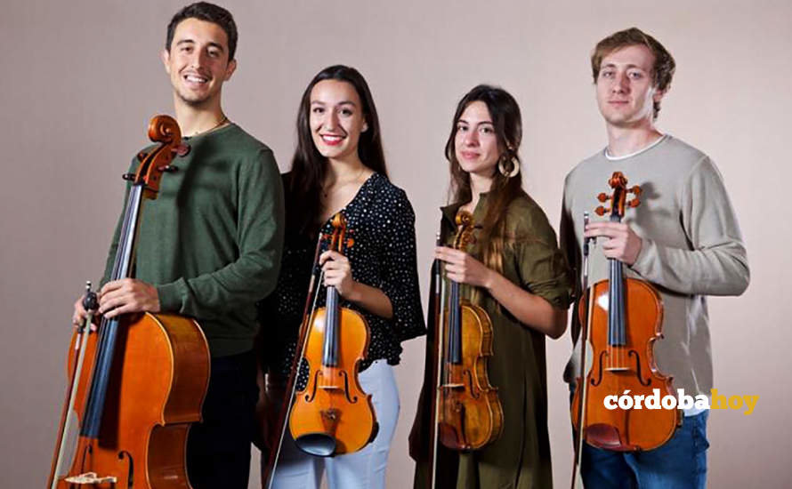 El Vibrato String Quartet UA actuará en la estación de autobuses de Córdoba