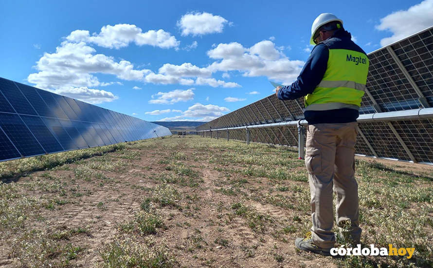 Magtel construye un parque fotovoltaico en Zaragoza para OPDEnergy