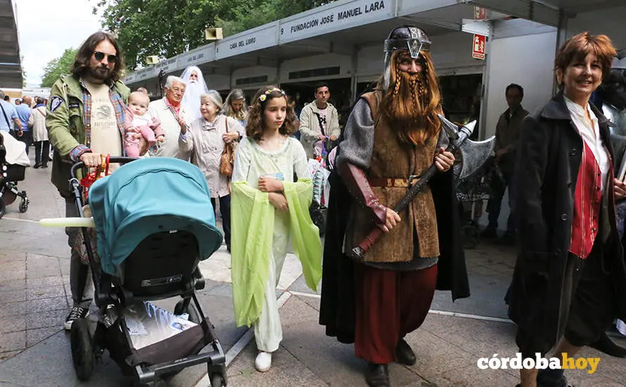 Los personajes de JRR Tolkien en la Feria del Libro de C&oacute;rdoba 2023
