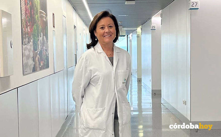 La doctora María Jesús Rubio, jefa de servicio de Oncología Médica del Hospital Quirónsalud Córdoba. - HOSPITAL QUIRÓNSALUD