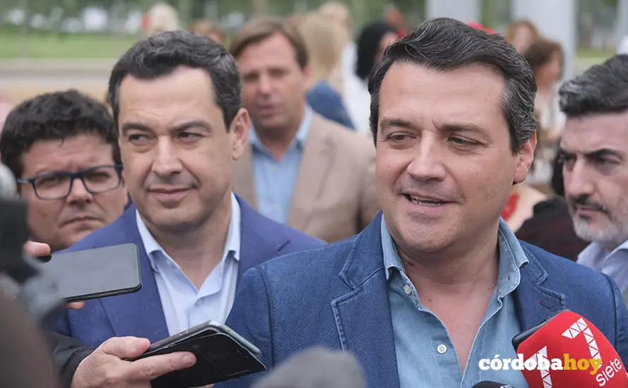 Juanma Moreno en la Feria 2023