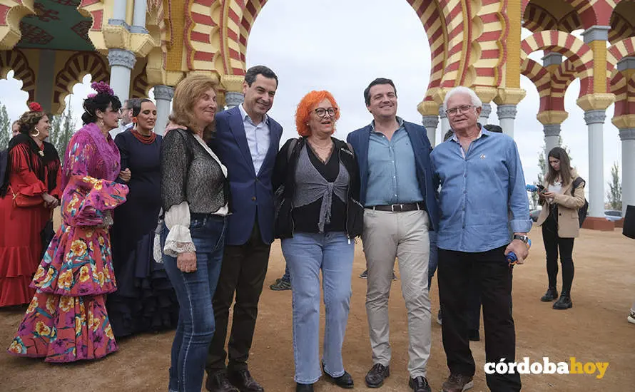 Juanma Moreno en la Feria 2023
