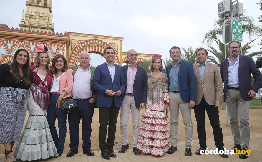 Juanma Moreno en la Feria 2023