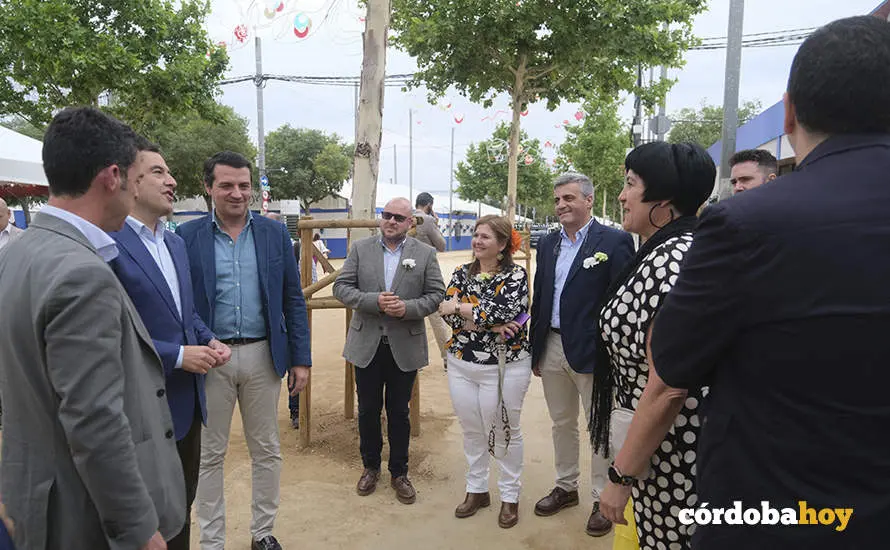 Juanma Moreno en la Feria 2023