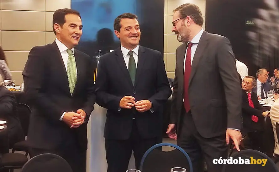 Jos&eacute; Antonio Nieto, Jos&eacute; Mar&iacute;a Bellido y Adolfo Molina