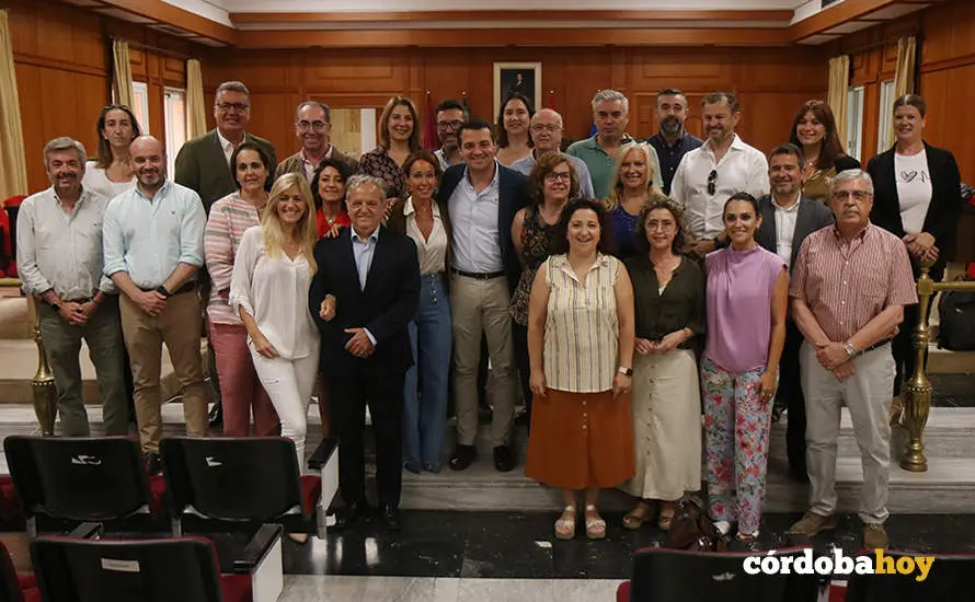 Los participantes en el &uacute;ltimo Pleno de la antigua Corporaci&oacute;n FOTO RAFA MELLADO SENIOR
