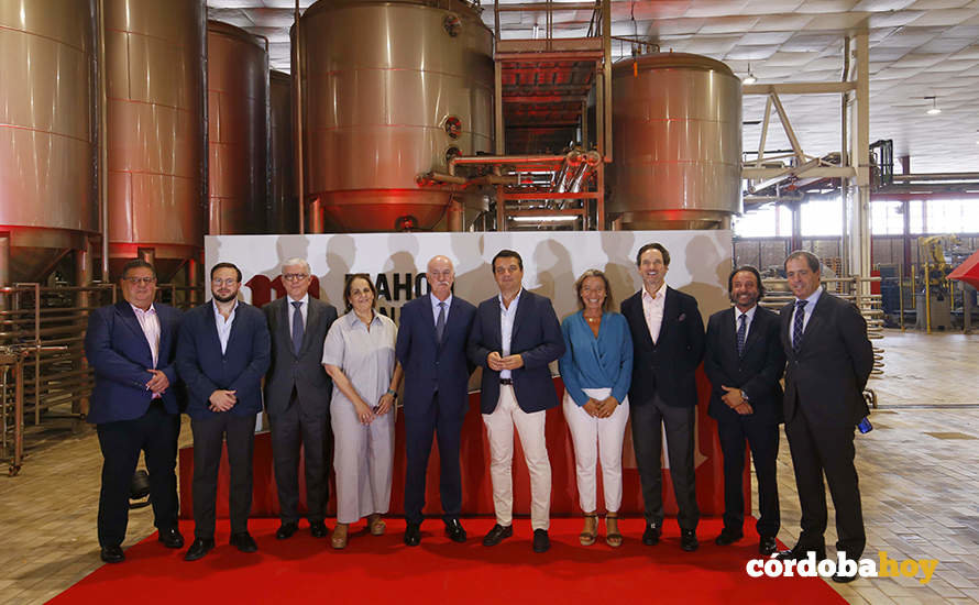 Visita oficial a la planta de Mahou San Miguel en Córdoba