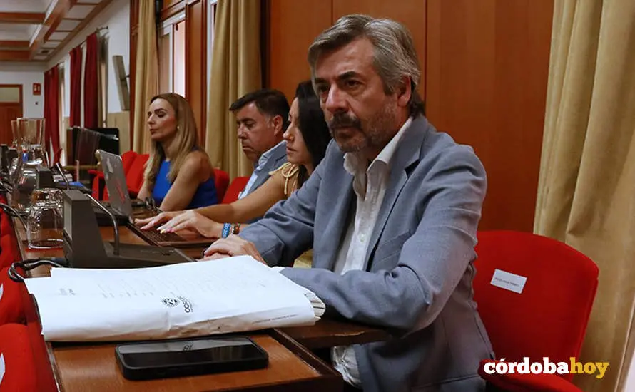 Miguel &Aacute;ngel Torrico, en el Pleno FOTO RAFA MELLADO SENIOR