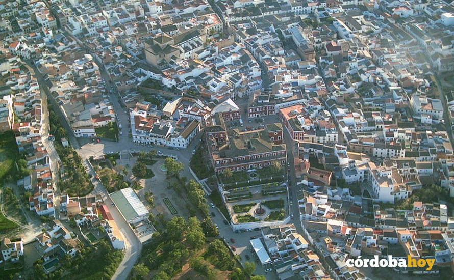Vista aérea de Fernán-Núñez