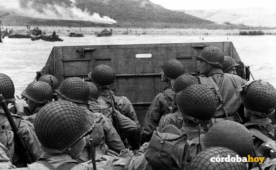 Desembarco de las tropas aliadas en Normandía en la Segunda Guerra Mundial