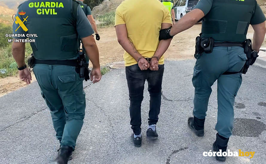 Uno de los detenidos en la 'Operación Boba' de la Guardia Civil en Málaga y Córdoba