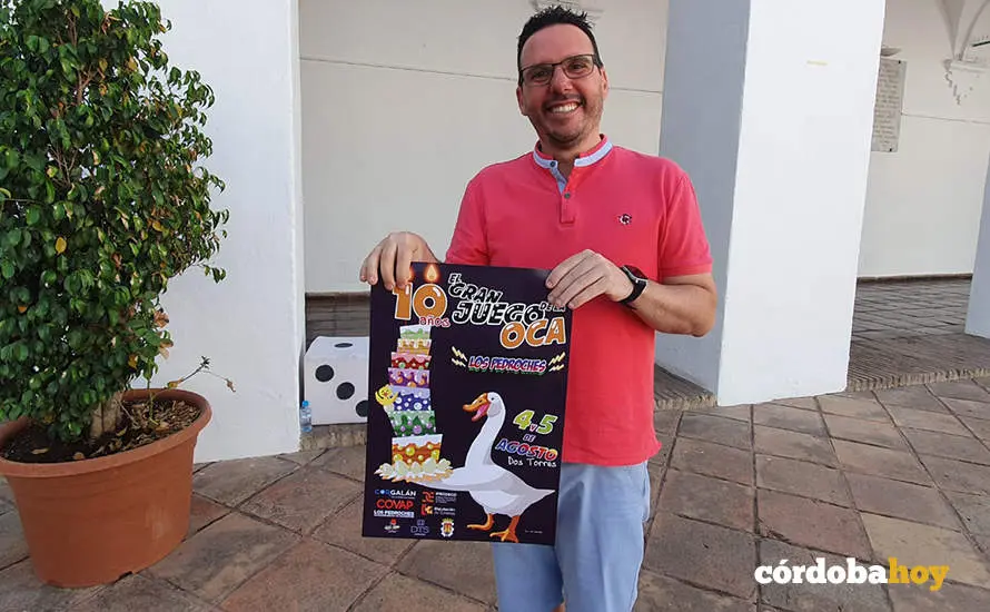 El presidente de la Asociaci&oacute;n Cultural El Gran Juego de la Oca, Dionisio Cuenca