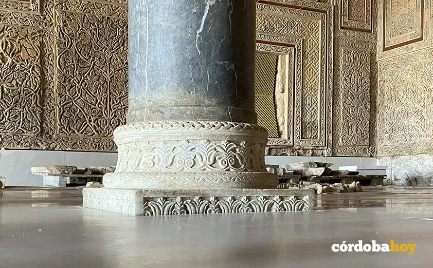 Detalle del Sal&oacute;n Rico de Medina Azahara