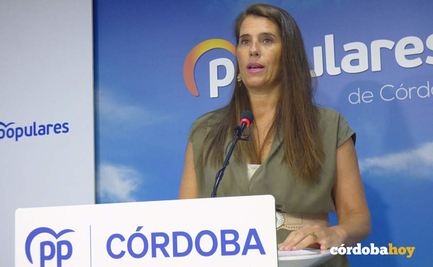 La secretaria general del PP de Córdoba, Araceli Cabello, en una imagen de archivo