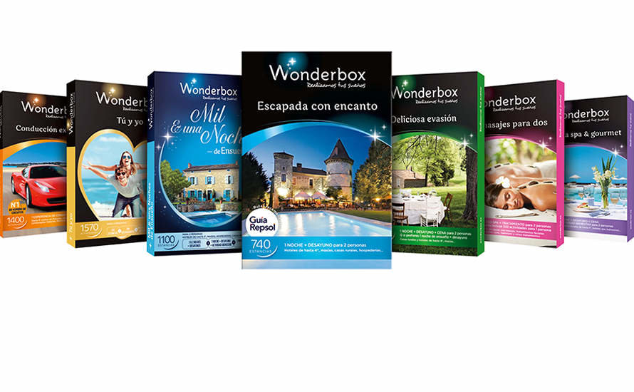 Colección de cofres de experiencia Wonderbox