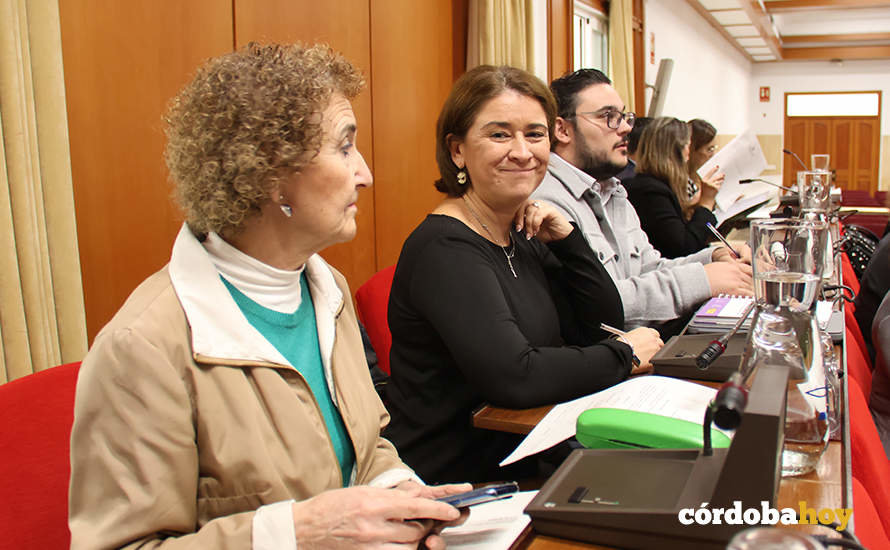 La Bancada de Hacemos Córdoba en el Pleno FOTO RAFA MELLADO SENIOR