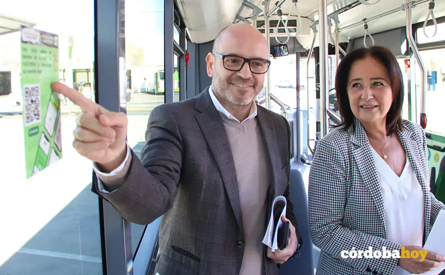 El presidente y la gerente de Aucorsa, Bernardo Jordano y Ana Tamayo, respectivamente, en una imagen de archivo