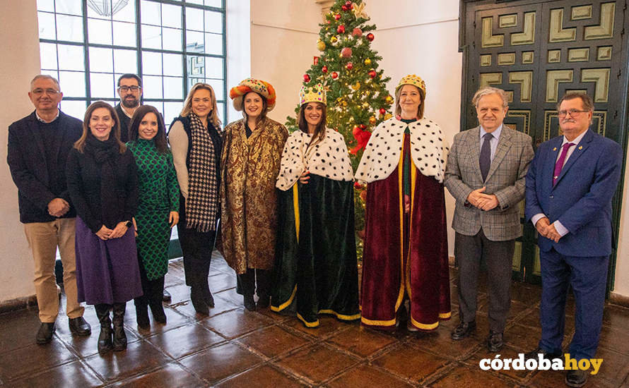 Presentación de la visita de los Reyes Magos de la Asociación Amigos de Fátima al centro penitenciario y a la reisdencia de Alcolea