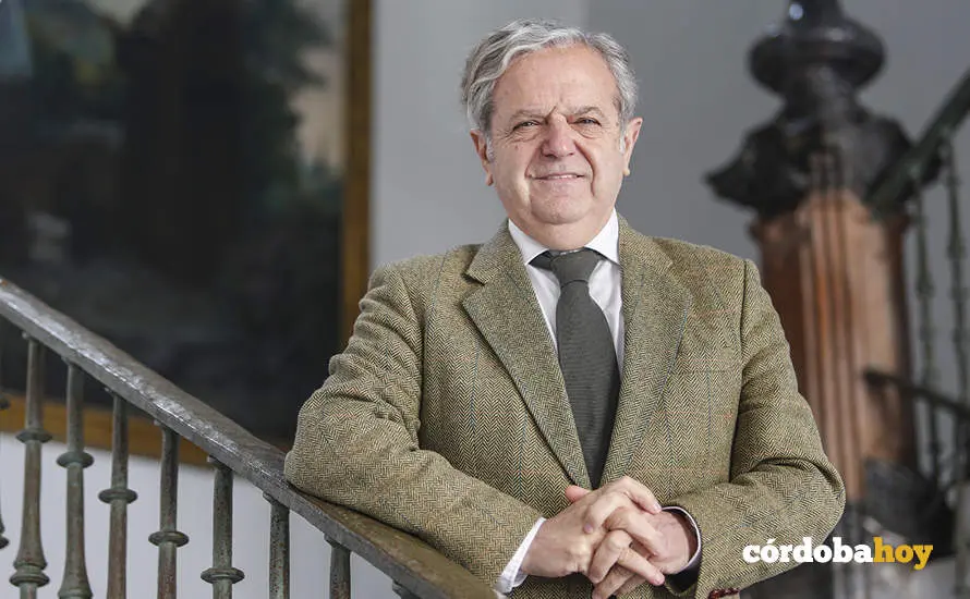 Salvador Fuentes posa para C&oacute;rdoba Hoy