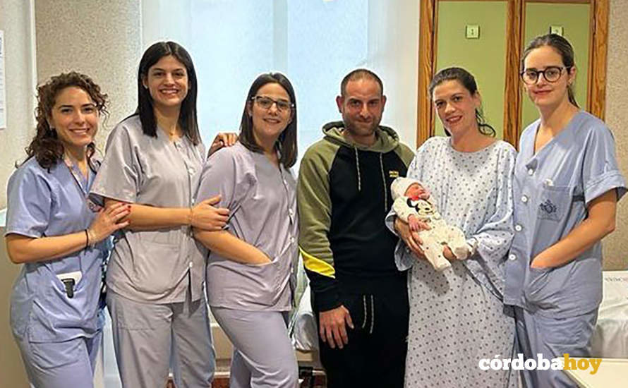l primer nacido en 2024 en el Hospital San Juan de Dios de Córdoba