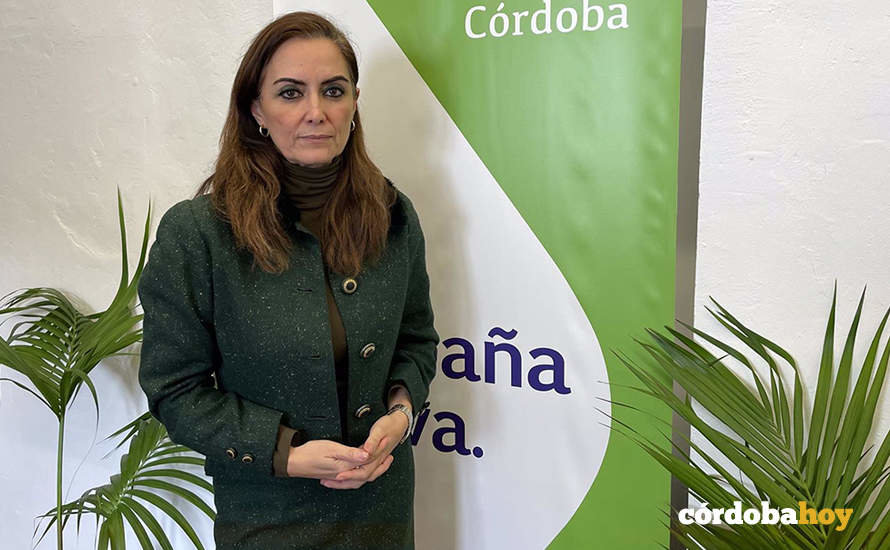 La portavoz de Vox en la Diputación de Córdoba, Yolanda Almagro