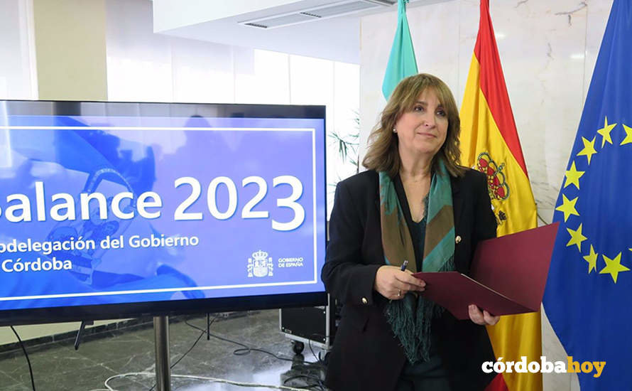 Ana López en el balance del Gobierno en Córdoba durante 2023
