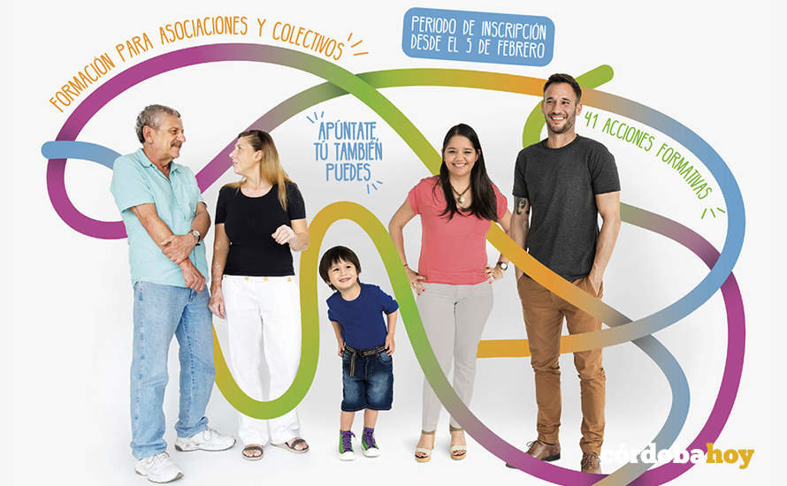 Cartel de los programas formativos en la Escuela de Participación Ciudadana
