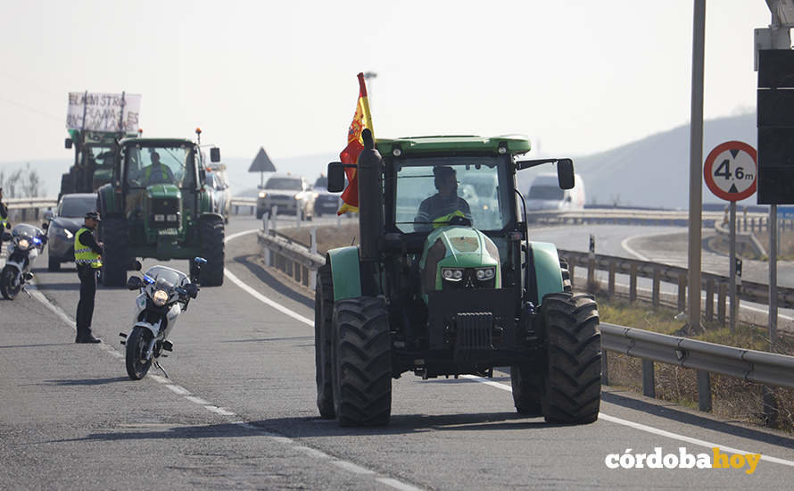 Tractorada-protesta del campo cordobés