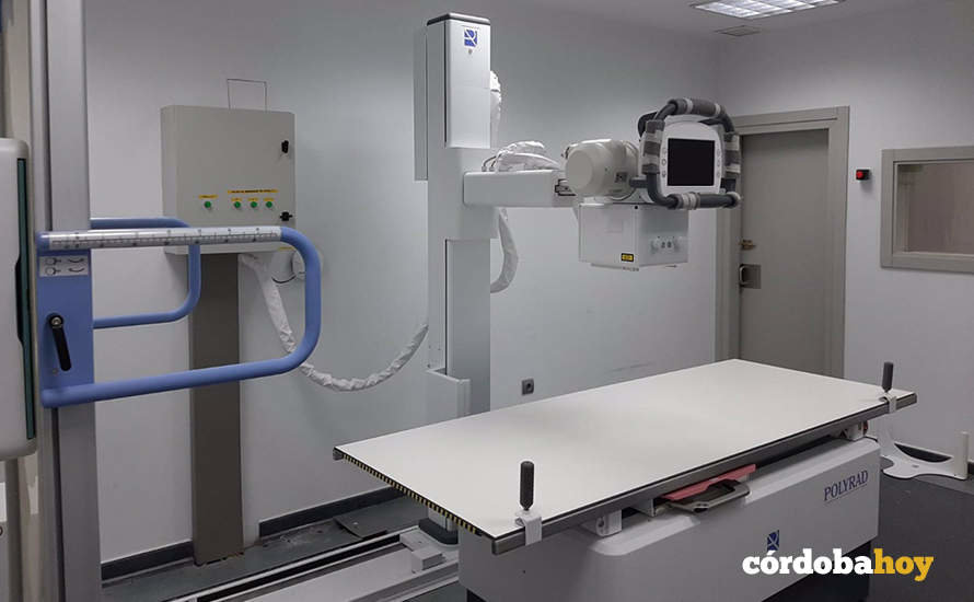 Nuevo equipo de radiología instalado en el Centro de Salud de Aguilar de la Frontera
